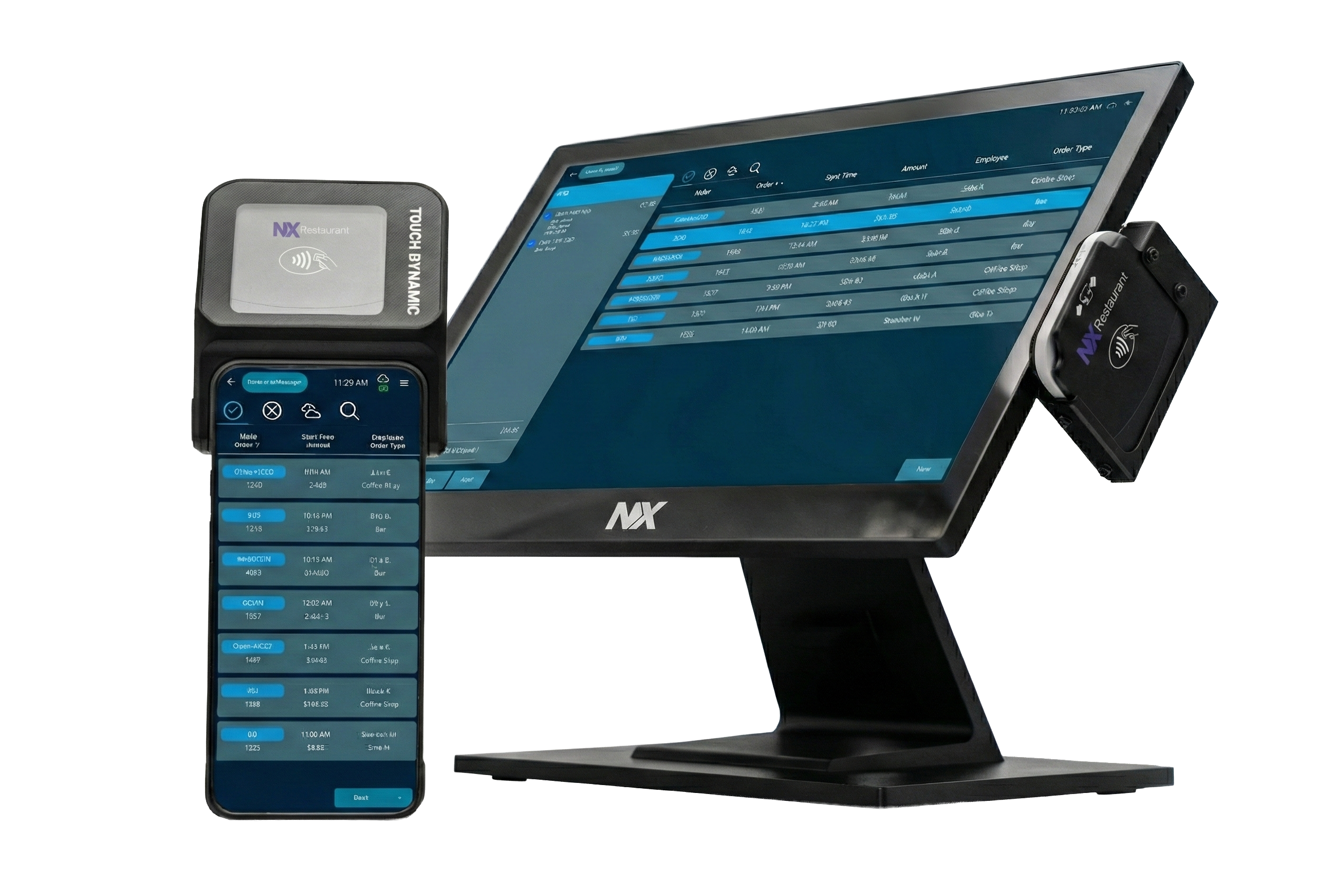 NX Restaurant Point of Sale Handheld and Station NX Restaurant Point of Sale - Hospitality Management System